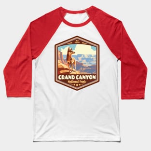 Grand Canyon  National Park Vintage WPA Style National Parks Art Baseball T-Shirt